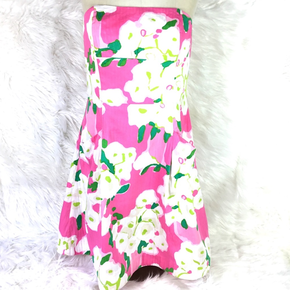 Lilly Pulitzer strapless Dress